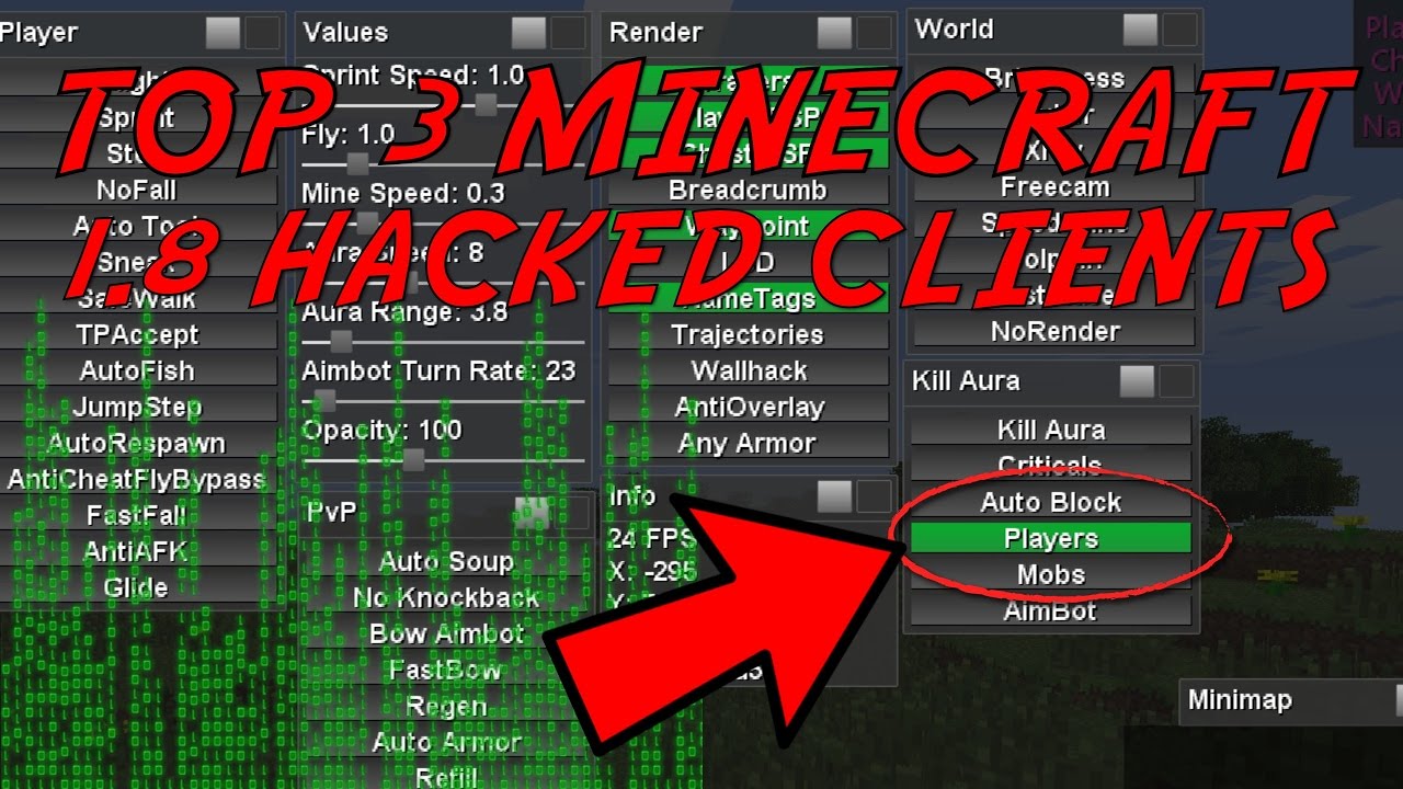Mc hacked client 1.8.8